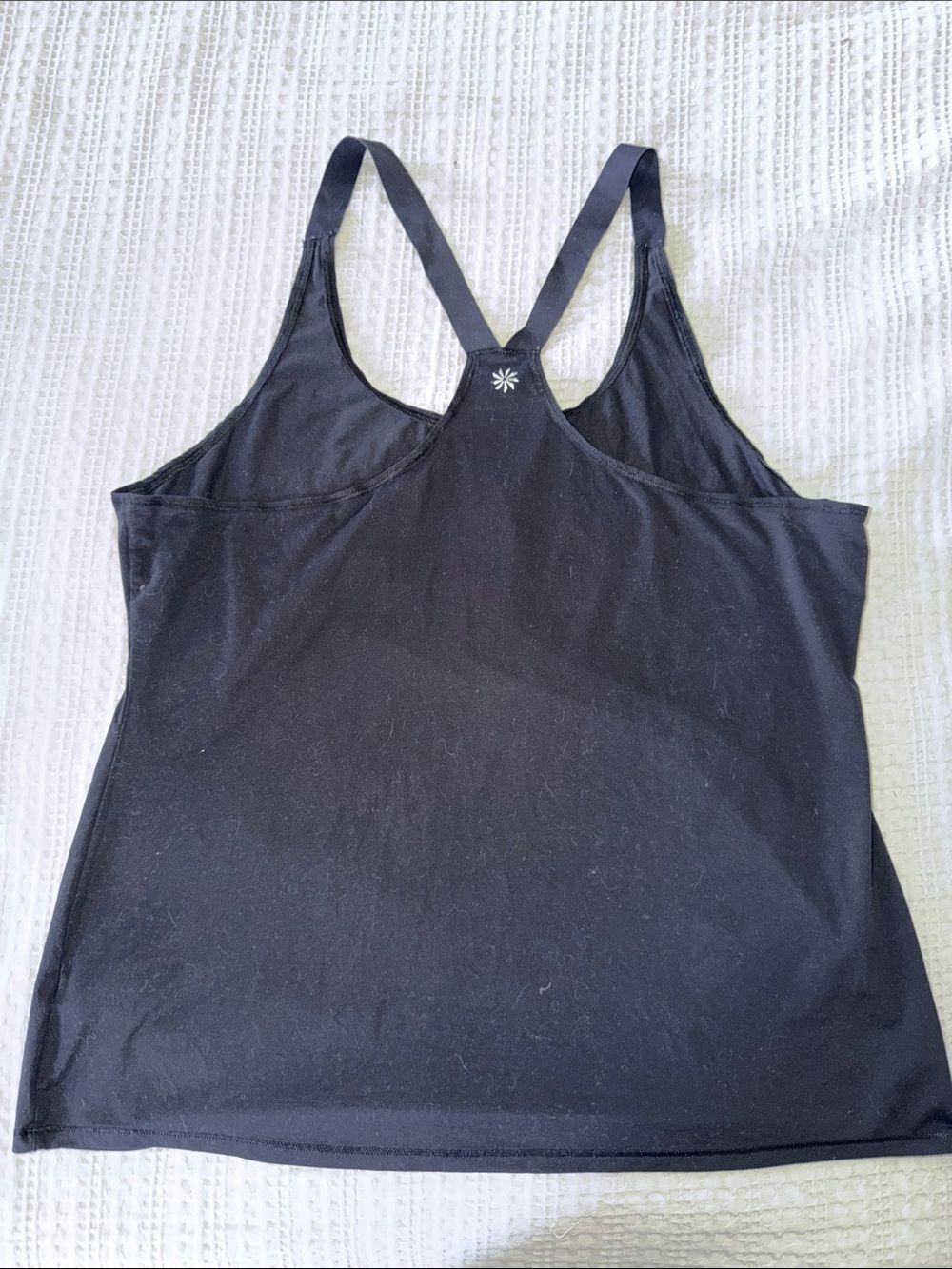 Athleta Black Racerback Tank - Picture 4 of 4